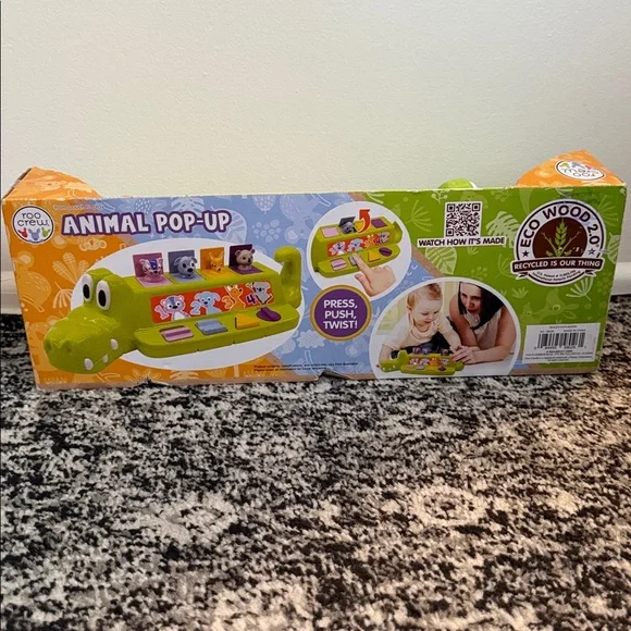 Roo Crew Crocodile Animal Pop-Up Toy - Picture 4 of 8